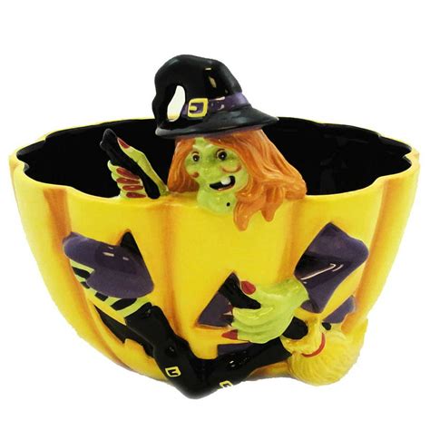 Witch themed candy dish